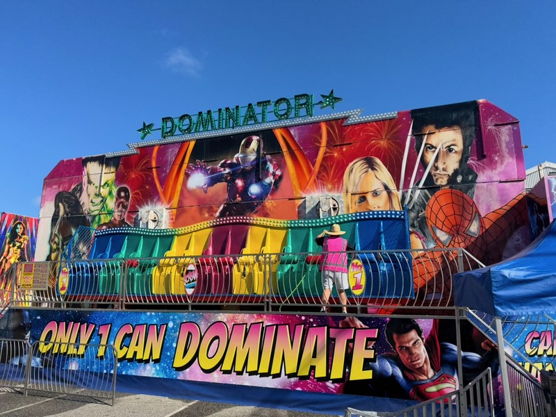 The Dominator thrill ride