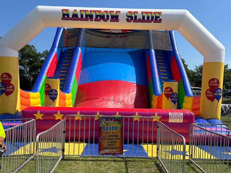 Rainbow slide