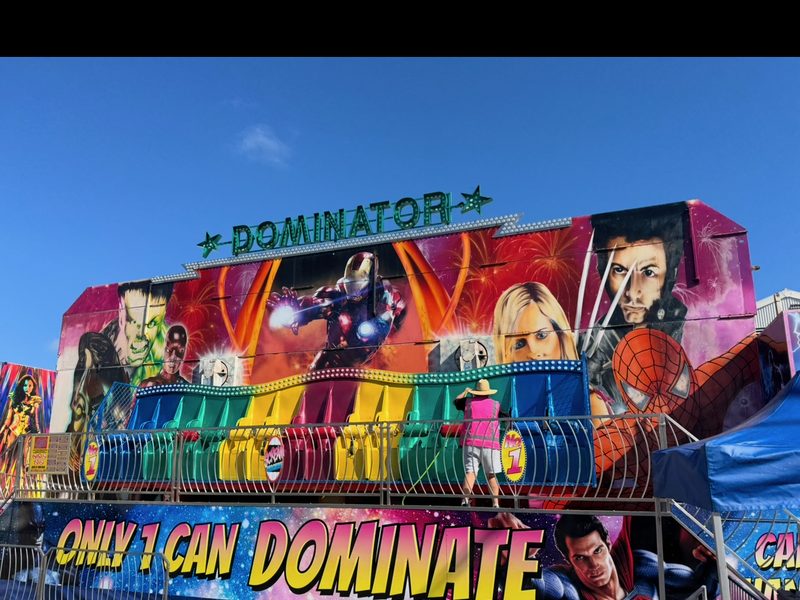 Major carnival rides for hire